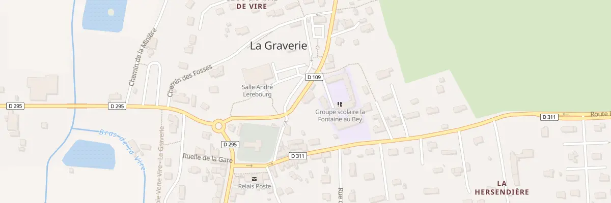 Plan du 4 Rue de Beny Bocage La Graverie à Souleuvre en Bocage
