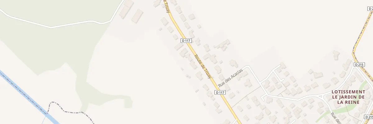 Plan du 29 Rte de Trizay à Sainte-Radegonde