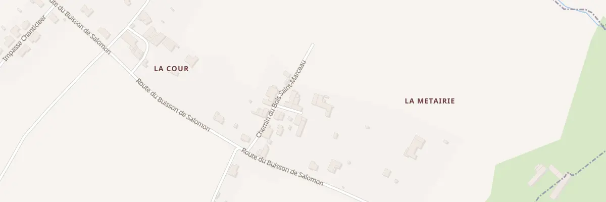 Plan du 2 Quereux des Ptes Rivieres à Anais