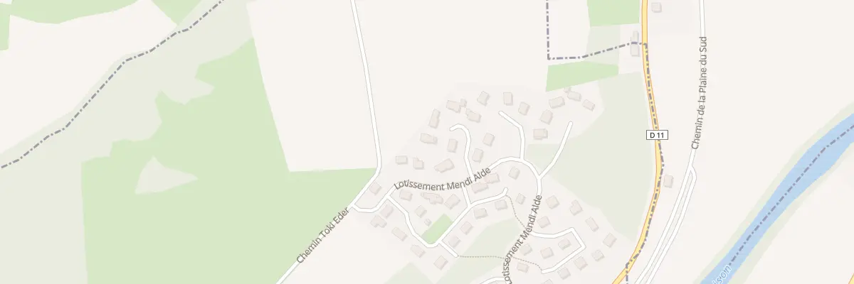 Plan du 41 Rue de Mendi Alde à Mauléon-Licharre
