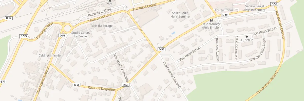 Plan du 399 Rue Guy Degrenne - Vire à Vire Normandie