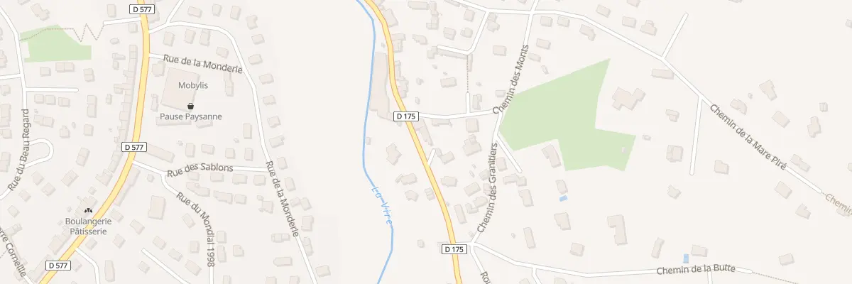 Plan du 39 Rue de Billard - Vaudry à Vire Normandie