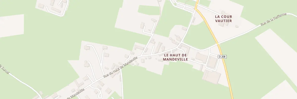 Plan du 5146 Le Haut de Mandeville à Mandeville-en-Bessin