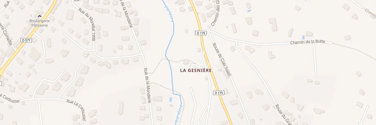 Plan du 33 Imp de la Geniere - Vaudry à Vire Normandie