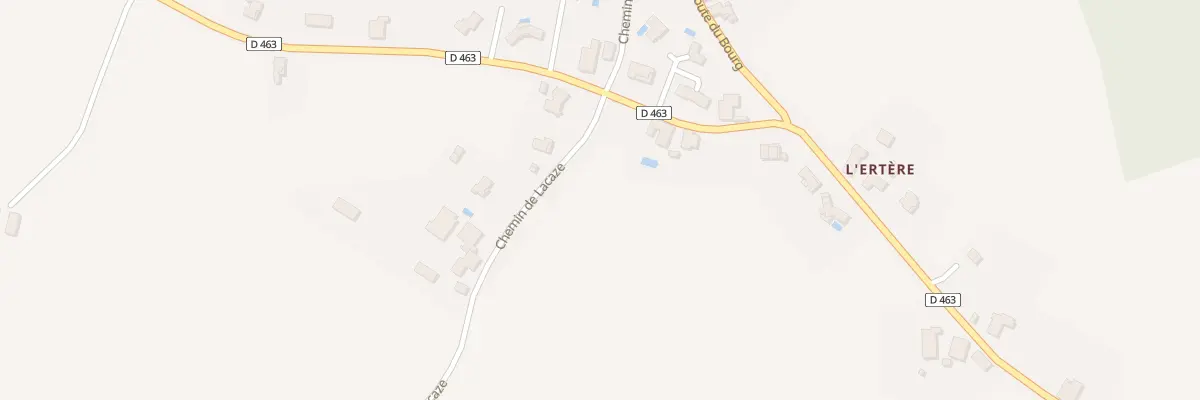 Plan du 70 Rte de Saint-Girons à Ossages