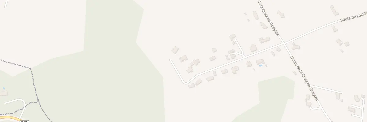 Plan du 330 Che de Lacaupenne à Poyartin