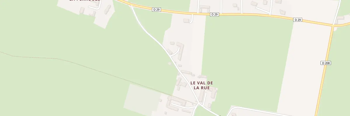 Plan du 5041 Le Val La Rue à Mandeville-en-Bessin