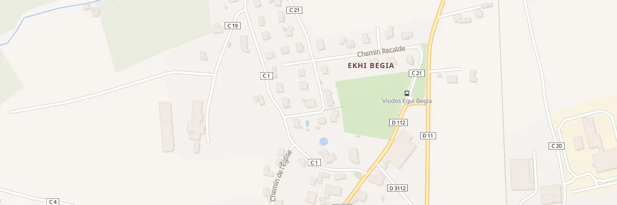 Plan du 51 Che Ekhi Begia à Viodos-Abense-de-Bas