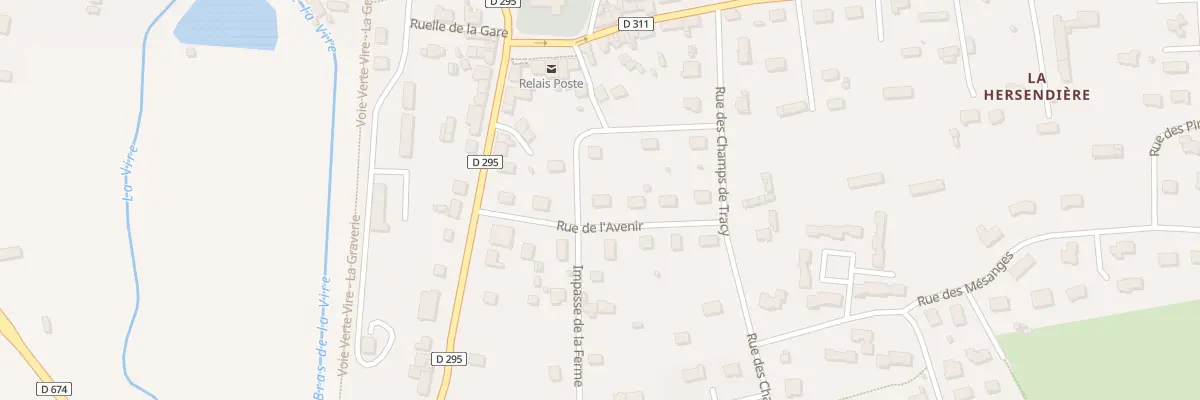 Plan du 5 Rue de l’Avenir - La Graverie à Souleuvre en Bocage