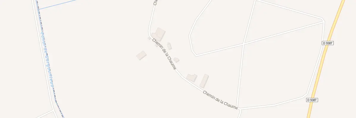 Plan du 31 Che de la Chaume à Vix