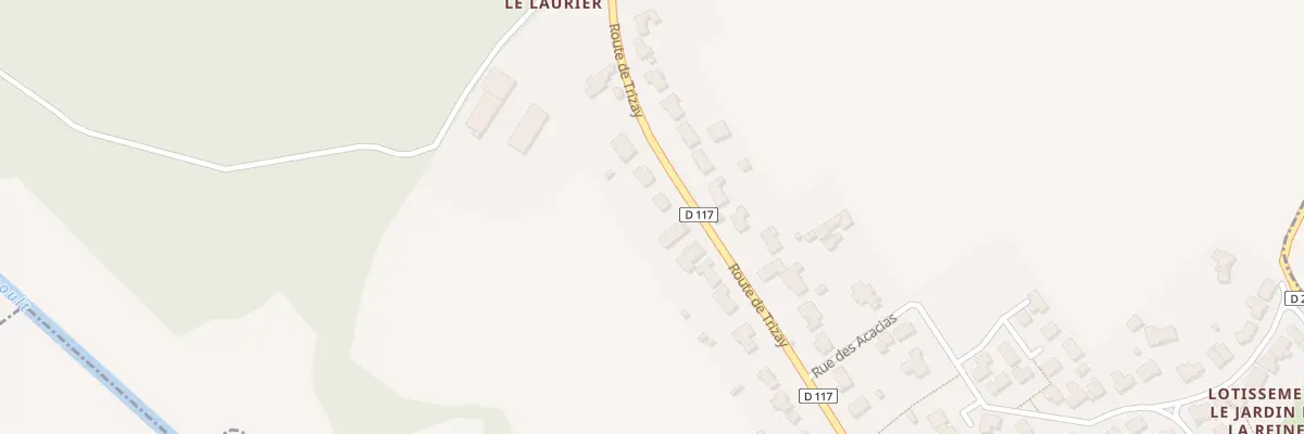 Plan du 35 Rte de Trizay à Sainte-Radegonde