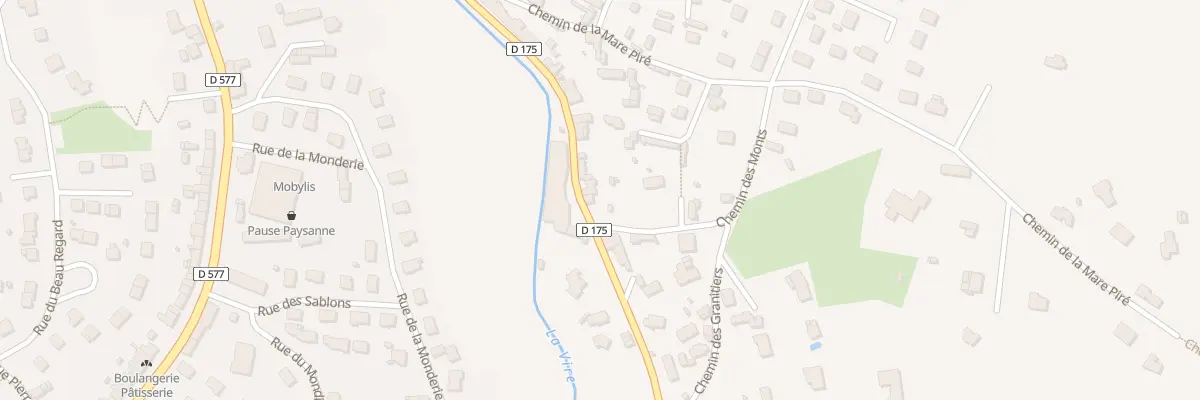 Plan du 35 Rue de Billard - Vaudry à Vire Normandie