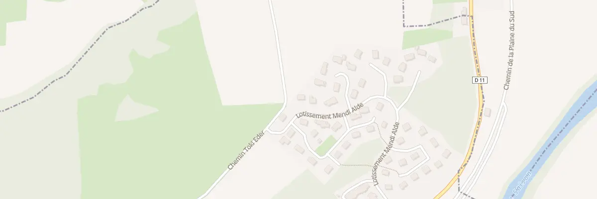 Plan du 32 Rue de Mendi Alde à Mauléon-Licharre