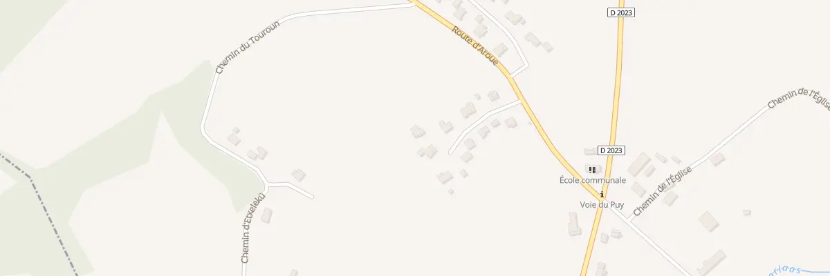 Plan du 4 Lot St Grat à Lichos