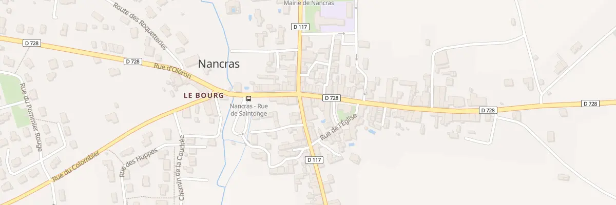 Plan du 2 Rue de Saintonge à Nancras