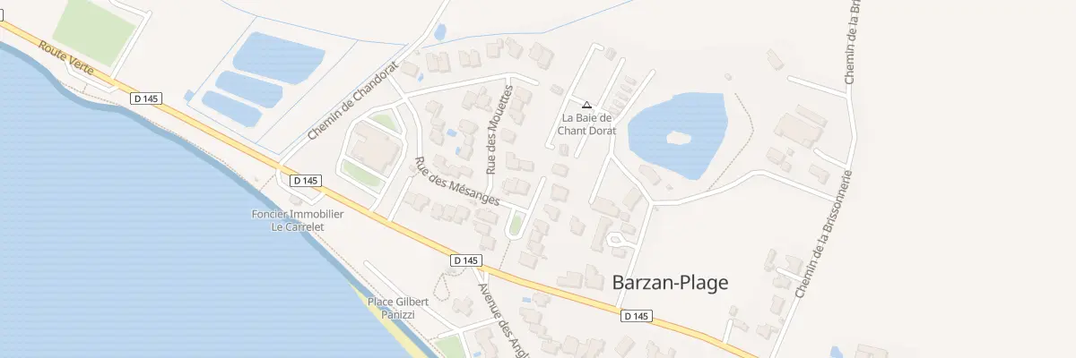 Plan du 16 Rond Point des Mésanges à Barzan