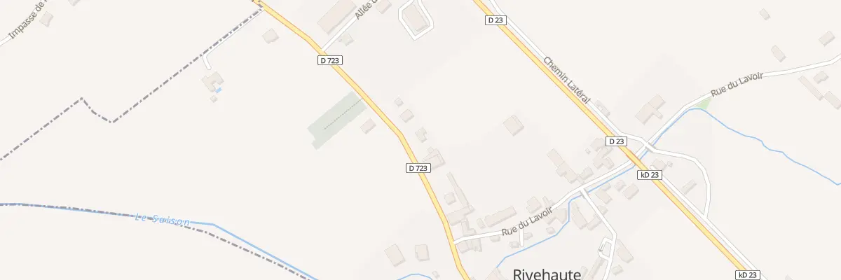 Plan du 5051 La Gare à Rivehaute