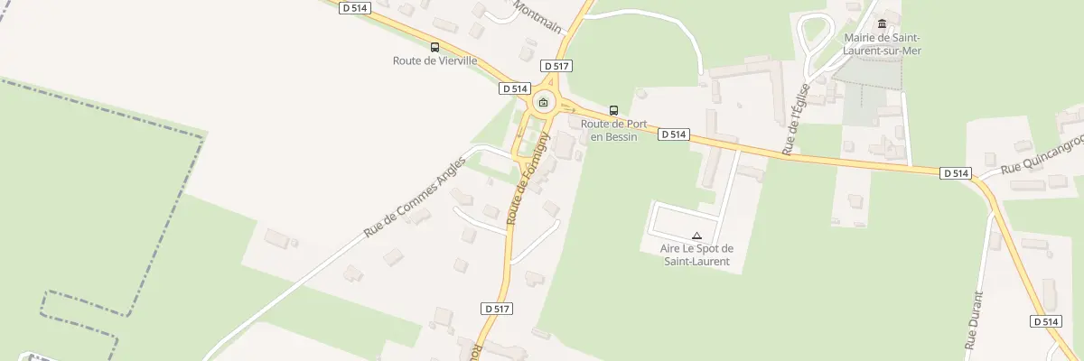 Plan du 5 Rte de Formigny à Saint-Laurent-sur-Mer