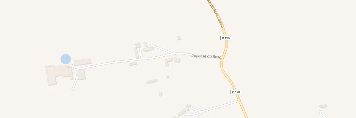 Plan du 5062 Le Bosq à Biéville