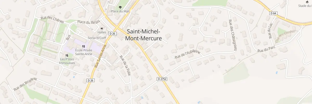 Plan du 17 Rue de la Promenade Stmichel à Sèvremont
