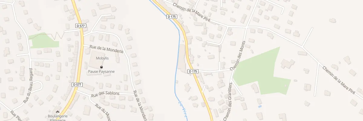 Plan du 396 Rue de Billard - Vaudry à Vire Normandie