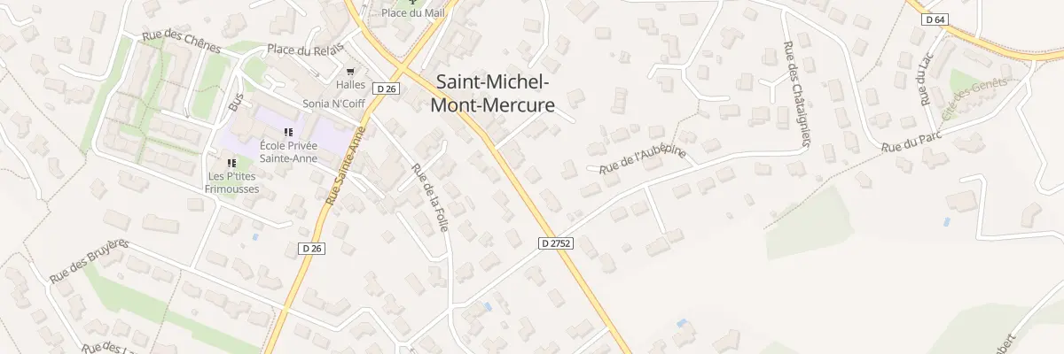 Plan du 19 Rue de la Promenade Stmichel à Sèvremont