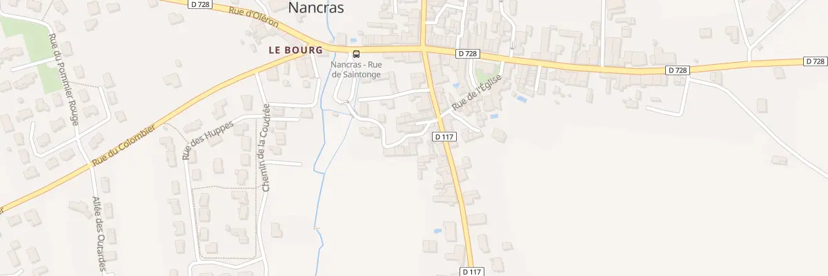Plan du 12 Rue de la Berthinière à Nancras