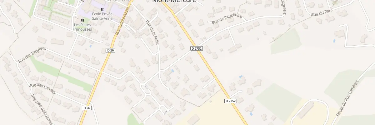 Plan du 28 Rue de la Promenade Stmichel à Sèvremont