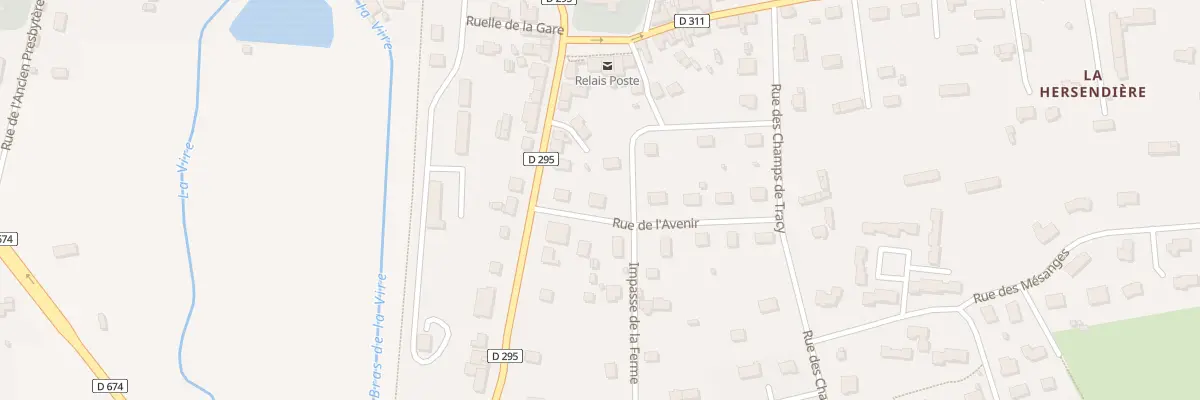Plan du 3 Rue de l’Avenir - La Graverie à Souleuvre en Bocage