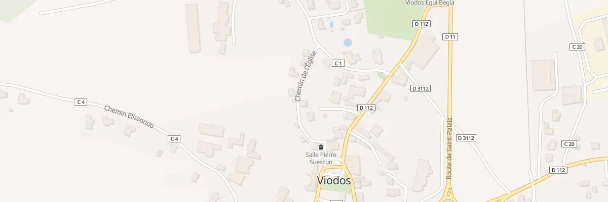 Plan du 6 Imp Mendibia à Viodos-Abense-de-Bas