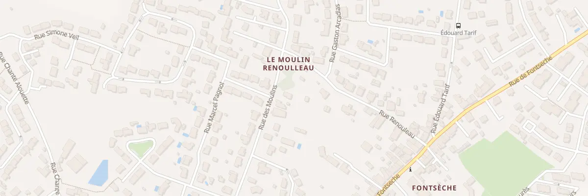 Plan du 52 Rue des Moulins à Tonnay-Charente