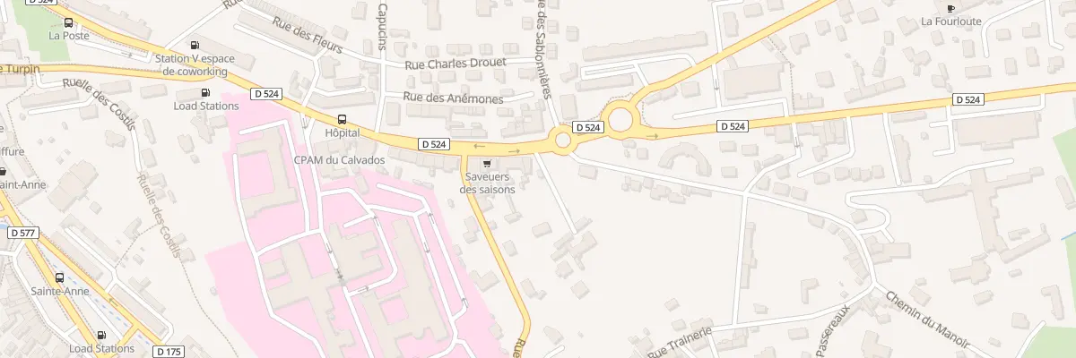 Plan du 38 Rue Emile Desvaux - Vire à Vire Normandie