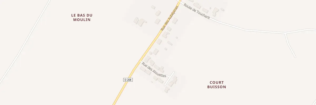 Plan du 2A Rue des Aubépines à Ardillières