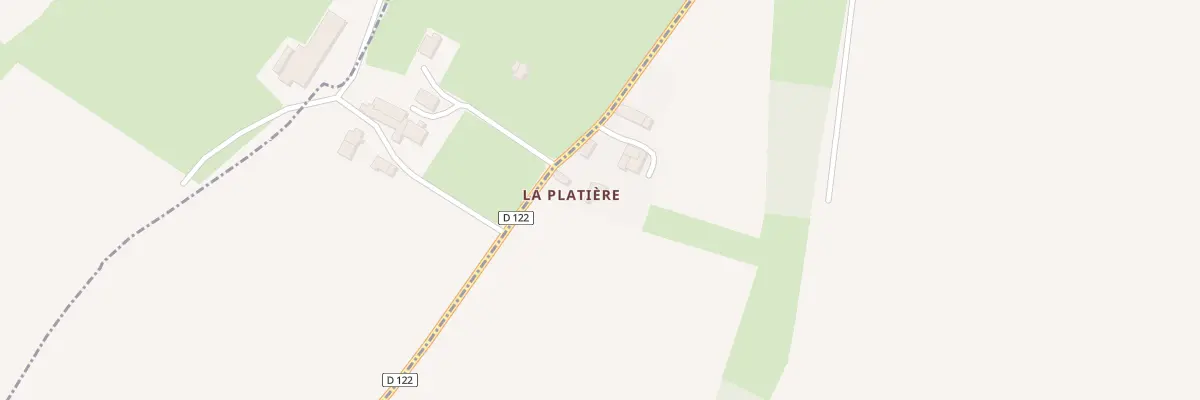Plan du 5069 La Platière à La Bazoque
