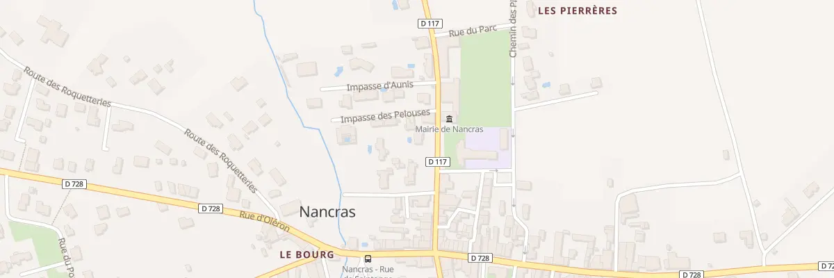 Plan du 15 Rue de l’Aunis à Nancras