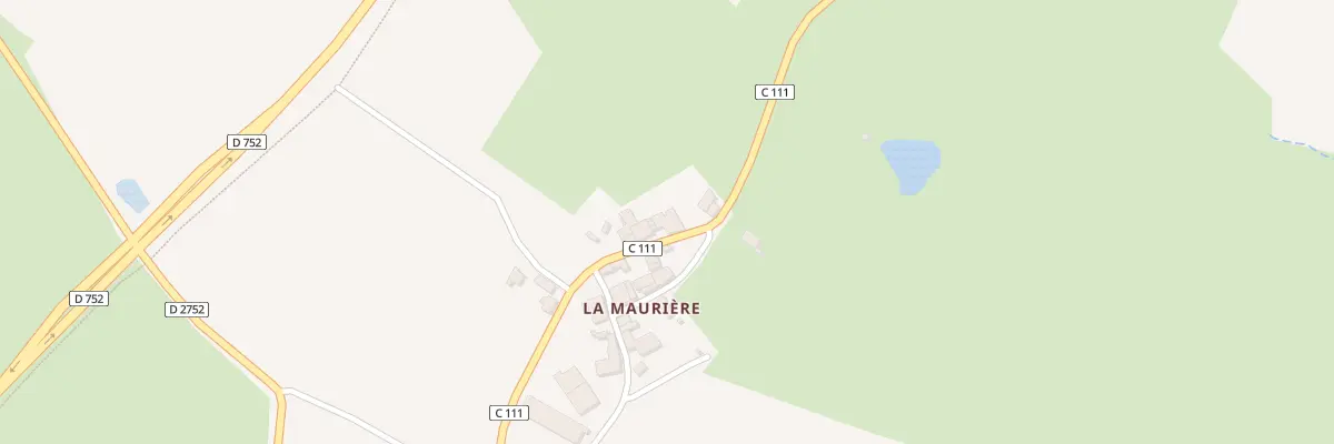 Plan du 147 La Maurière à Sèvremont