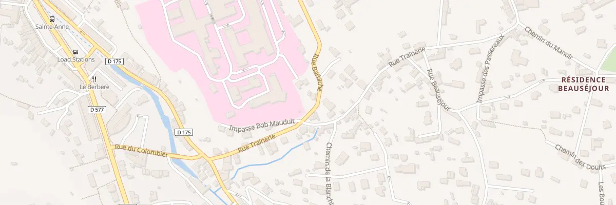 Plan du 14 Rue Barbiche Vire à Vire Normandie