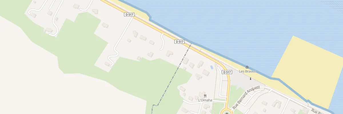 Plan du 5173 Pl de la 6 Th Brigade à Vierville-sur-Mer