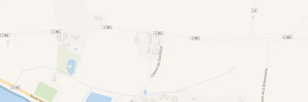 Plan du 21 Che de Chandorat à Barzan