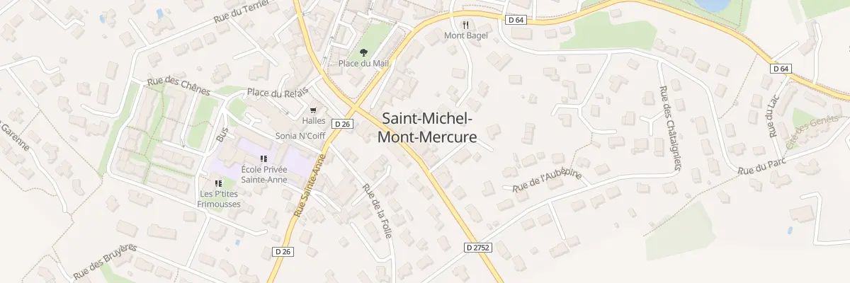 Plan du 7 Rue de la Promenade Stmichel à Sèvremont