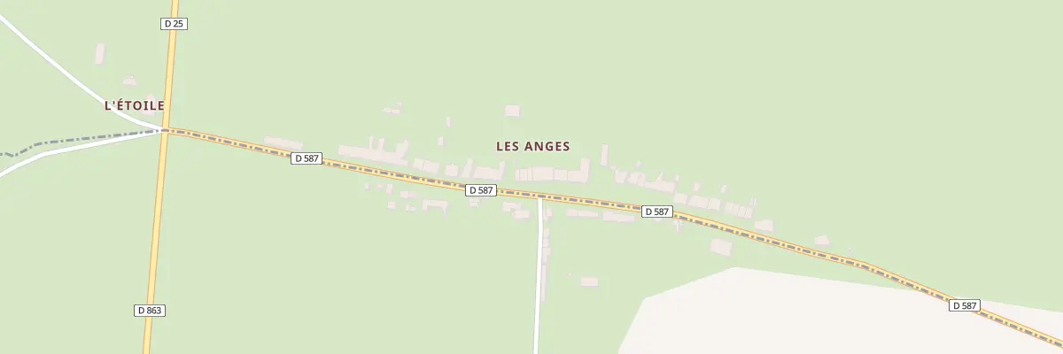 Plan du 25 Les Anges à Saint-Quentin-les-Anges