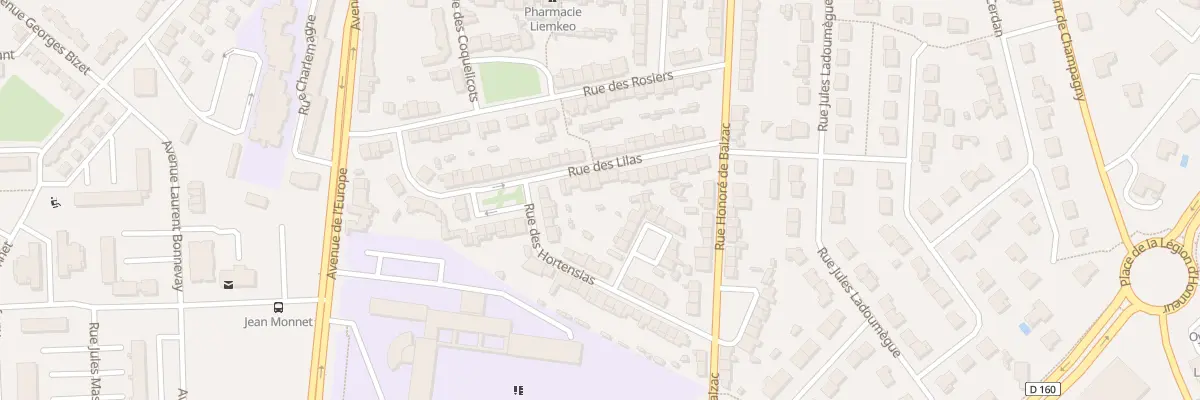 Plan du 23 Rue des Lilas à Cholet