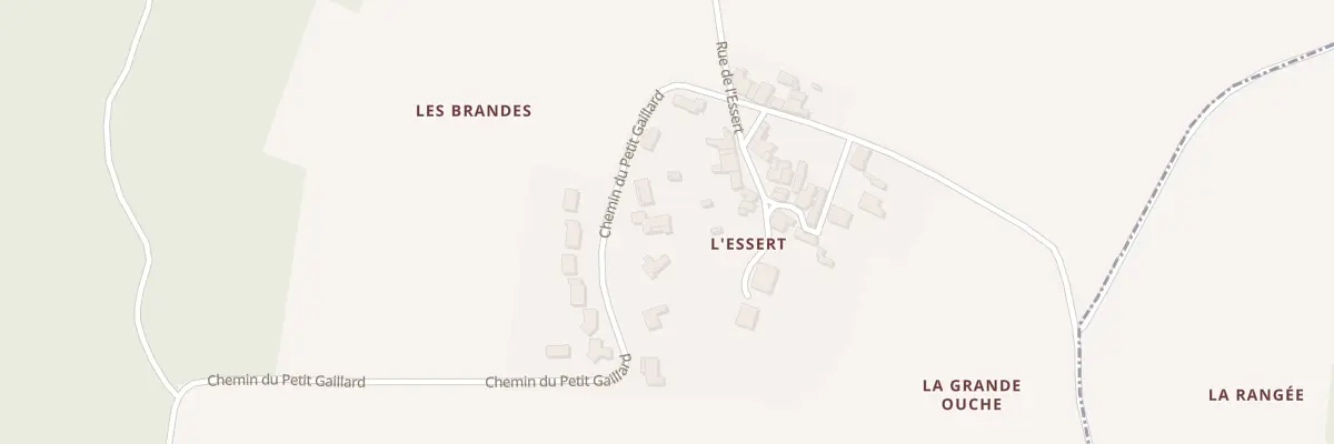 Plan du 14 Che du Petit Gaillard à Trizay