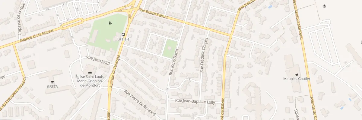 Plan du 47 Rue René Bazin à Cholet