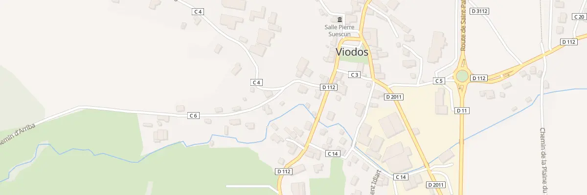 Plan du 3 Che d’Oxobiet à Viodos-Abense-de-Bas