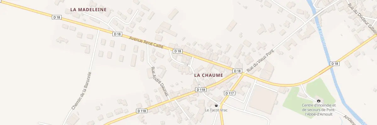 Plan du 9 Rue Jules Favre à Pont-l’Abbé-d’Arnoult