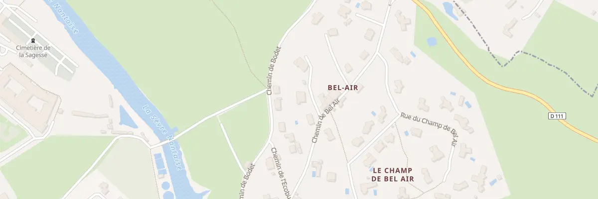 Plan du 1B Rte de Bel-air à Saint-Laurent-sur-Sèvre