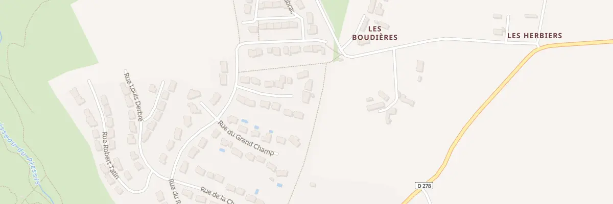 Plan du 15 Rue du Haut Plateau au Genest-Saint-Isle