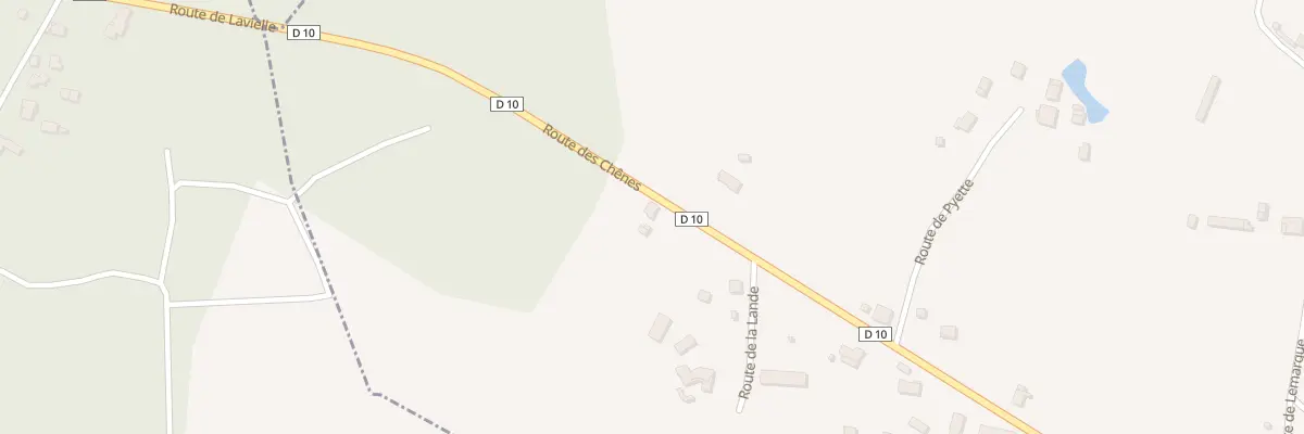 Plan du 2695 Rte des Chênes à Cassen