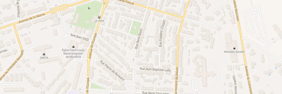 Plan du 53 Rue René Bazin à Cholet
